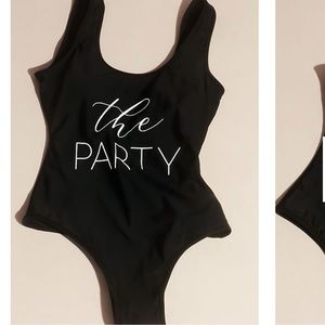 Bridesmaid One Piece Swimsuit